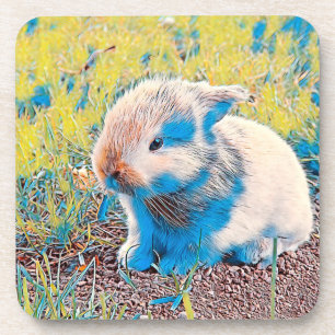 AnimalMix_Rabbit_034 Bier Onderzetter