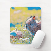 AnimalMix_Rabbit_037 Muismat (Met muis)