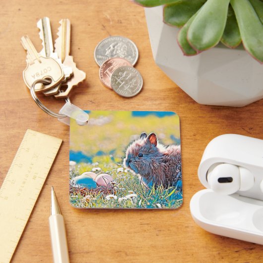 AnimalMix_Rabbit_037 Sleutelhanger (Bureau)