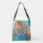 AnimalMix_RedPanda_001 Crossbody Tas (Achterkant)