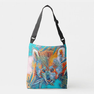 AnimalMix_RedPanda_001 Crossbody Tas
