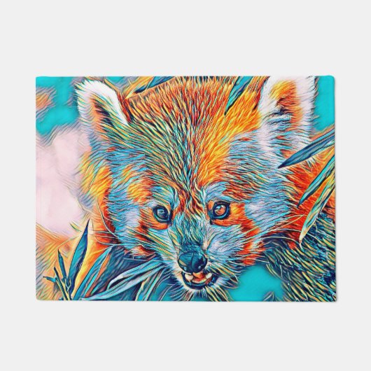 AnimalMix_RedPanda_001 Deurmat (Voorkant)