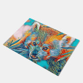 AnimalMix_RedPanda_001 Deurmat (Schuin)