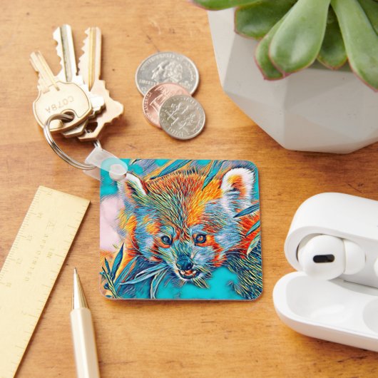 AnimalMix_RedPanda_001 Sleutelhanger (Bureau)