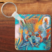 AnimalMix_RedPanda_001 Sleutelhanger (Voorkant)