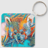 AnimalMix_RedPanda_001 Sleutelhanger (Achterkant)