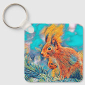 AnimalMix_Squirrel_001 Sleutelhanger (Voorkant)