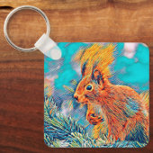 AnimalMix_Squirrel_001 Sleutelhanger (Voorkant)