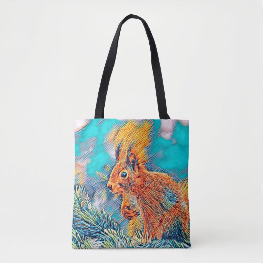 AnimalMix_Squirrel_001 Tote Bag (Voorkant)