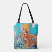 AnimalMix_Squirrel_001 Tote Bag (Achterkant)