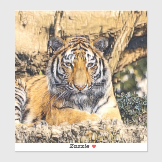 AnimalMix_Tiger_009 Sticker (Vel)