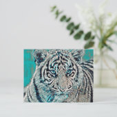 AnimalMix_Tiger_046 Briefkaart (Staand voorkant)