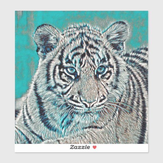 AnimalMix_Tiger_046 Sticker (Vel)