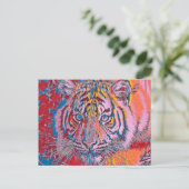 AnimalMix_Tiger_054 Briefkaart (Staand voorkant)