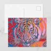 AnimalMix_Tiger_054 Briefkaart (Voorkant / Achterkant)