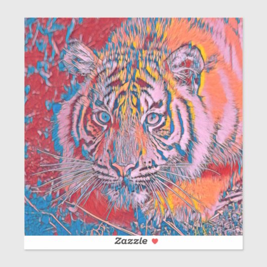 AnimalMix_Tiger_054 Sticker (Vel)