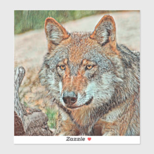 AnimalMix_Wolf_003 Sticker