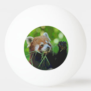AnimalPaint_RedPanda_20171201_by_JAMColors Pingpongbal
