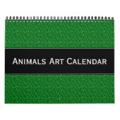 Animals Art Calendar (Type-B) Kalender (Hoes)