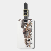 Animals Bagagelabel (Voorkant verticaal)