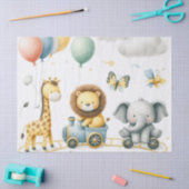 Animals birthday tissuepapier (Craft)