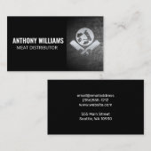 Animals Butcher Knife Chef Logo Visitekaartje (Voorkant / Achterkant)