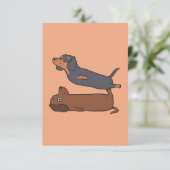 Animals Canvas|Dog mama| Dog Mam gift RSVP Kaartje (Staand voorkant)