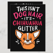 Animals Canvas Wall Art Chihuahua Dog (Voorkant / Achterkant)