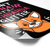 Animals Canvas Wall Art Chihuahua Dog Foto Afdruk (Hoek)