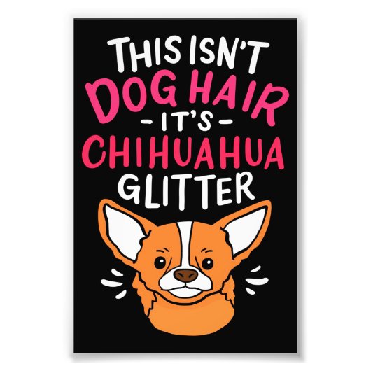 Animals Canvas Wall Art Chihuahua Dog Foto Afdruk (Voorkant)