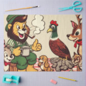Animals Comics Tissuepapier (Craft)
