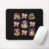 Animals Cow Chicken Horse Tractor Flower Farm Wome Muismat (Met muis)