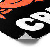 Animals Funny Crabs Quote Pretend I'm A Crab  Poster (Hoek)