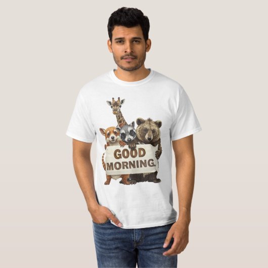 Animals, Good Morning, T-shirt (Voorkant volledig)