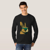 Animals Graphic  Bunny Wearing Sunglasses T-shirt (Voorkant volledig)