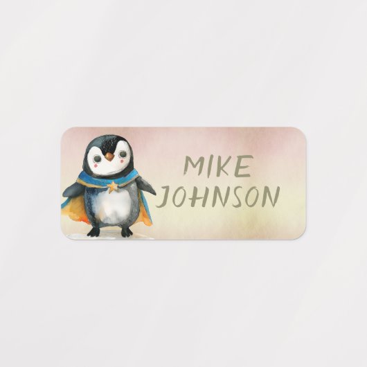 Animals Heroes waterdichte kinder naam kleding Labels (Design 1)