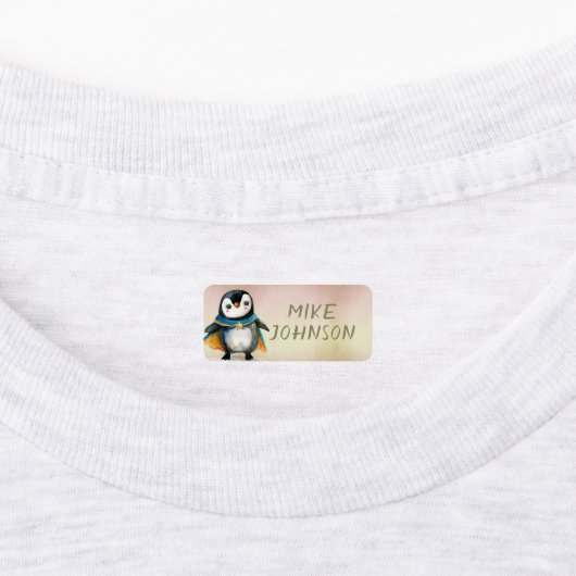 Animals Heroes waterdichte kinder naam kleding Labels (Aangebracht)