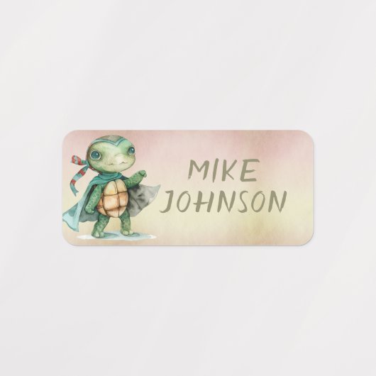 Animals Heroes waterdichte kinder naam kleding Labels (Design 1)