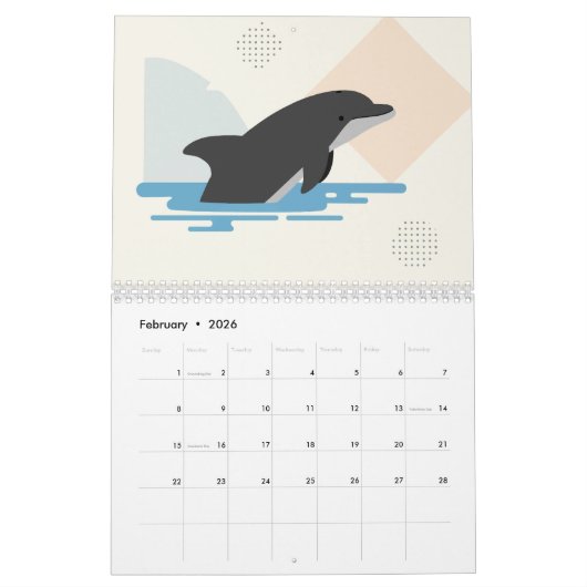 Animals Kalender (Feb 2026)