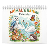 Animals nature Calendar Kalender (Hoes)