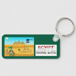 Animals of the World, Egypt: Crocodile & Camel Sleutelhanger