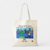 Animals of the World USA: Bald Eagle Tote Bag (Achterkant)