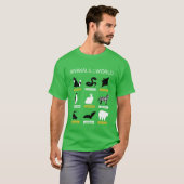 Animals Ofhe World Meme Rare Animals girl T-shirt (Voorkant volledig)