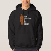 Animals Over People Animal Activist Rescue Conserv Hoodie (Voorkant)