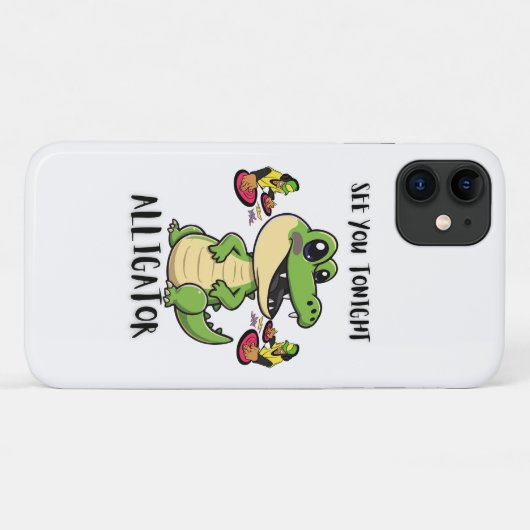 Animals Party Alligator Case-Mate iPhone Case (Achterkant (horizontaal))