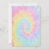 Animals Squish On Over rainbow Birthday Kaart (Achterkant)