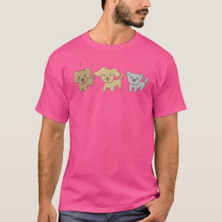 Animals symbols three dogs dog gift t-shirt