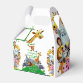 Animals Wild Een Oerwoud groen safari winter Bedankdoosjes (Voorkant Zijde)