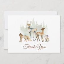 Animals Woodland Baby shower