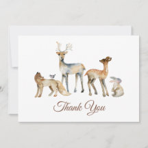 Animals Woodland Baby shower